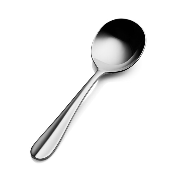 Bon Chef Monroe, Bouillon Spoon, Mirror Finish 18/0, 5.80" , set of 12 SBS101 - main